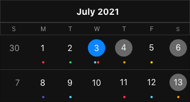 Telerik UI for Xamarin DarkMode Support