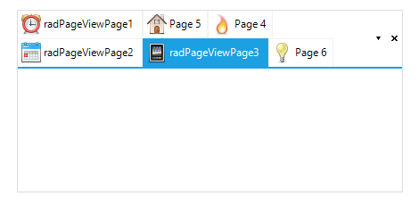 pageviewmultiline UI for WinForms PageView Page Items