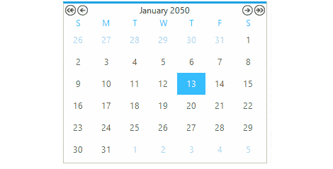 RadCalendar---zoom-navigation UI for WinForms Calendar Zoon Navigation