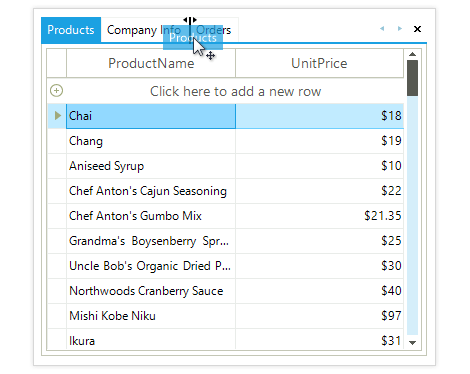 RadPageView---strip1 UI for WinForms PageView Strip1