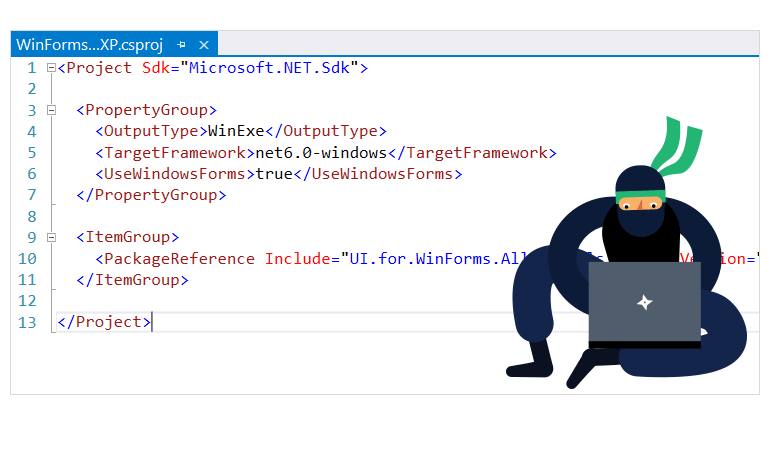 .NET 6 Support in Telerik UI for WinForms Overview