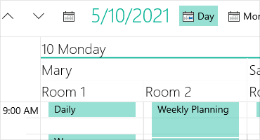 Telerik UI for WinUI Scheduler 