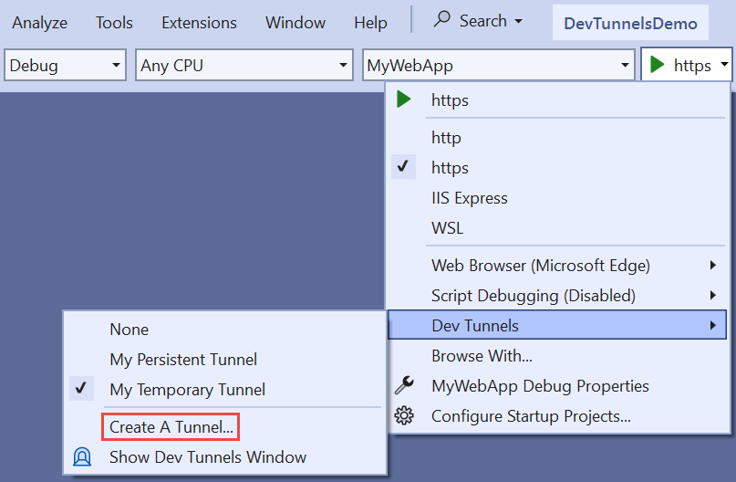 Dev Tunnels for Mobile Developers