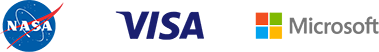 Visa, Nasa, Microsoft