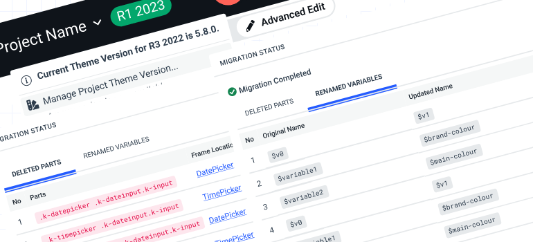Automatic theme update