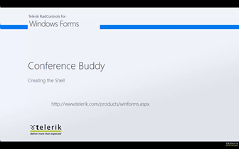 Conference Buddy for WinForms - Creating the Shell