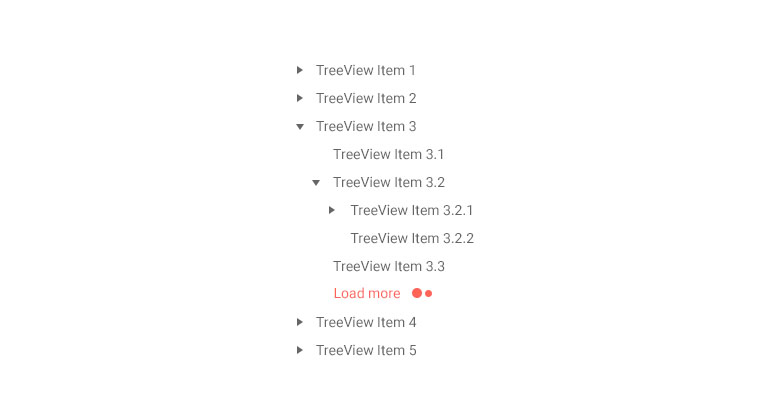 Kendo UI for Angular TreeView with a Load More Button