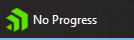 No overlay, but bottom of rectangle has a light blue line