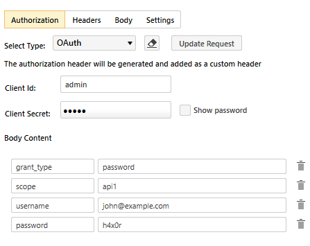 Http Request Step