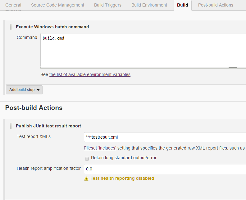 Publish JUnit