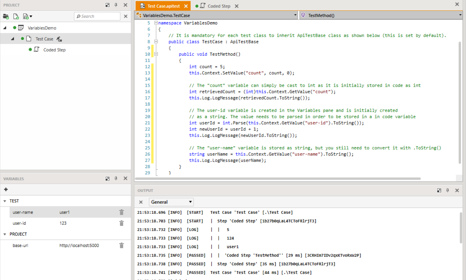 Casting Variables