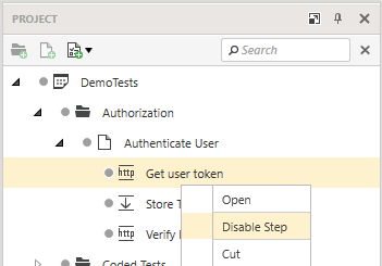 Disable Step