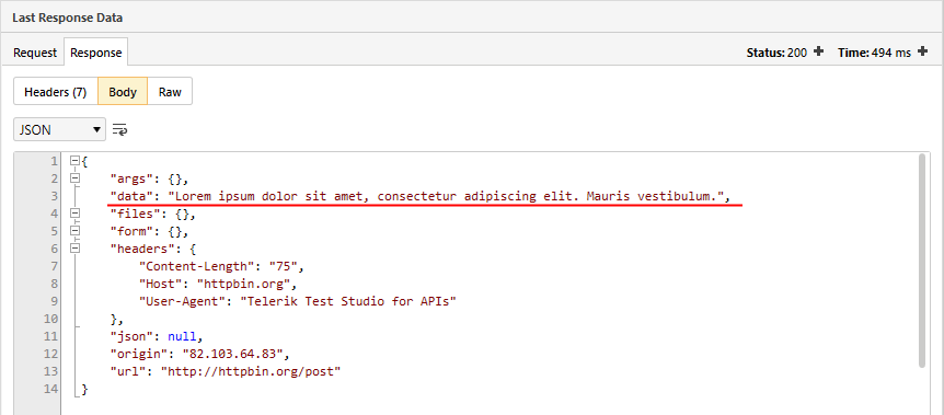 Http Request Step