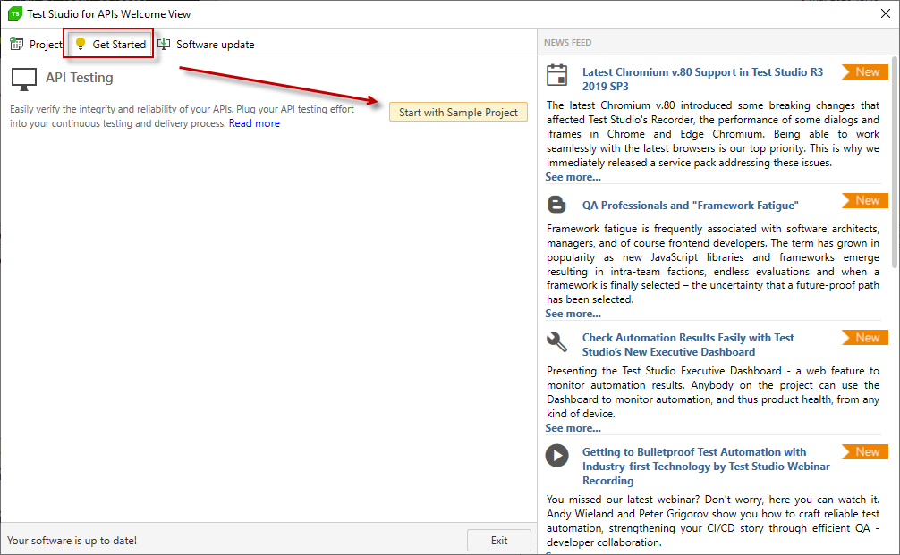 Create demo project