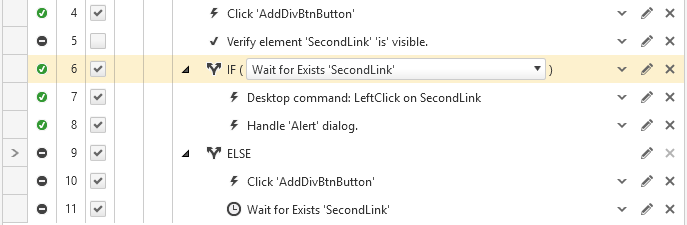 Else Element Exists
