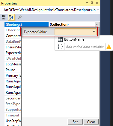 Display column from data source