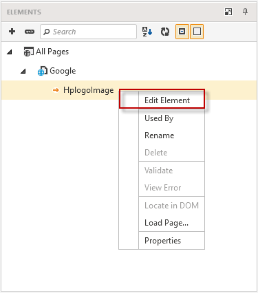Edit Element