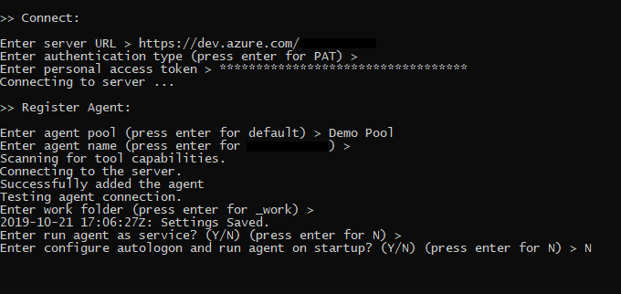Configure Agent