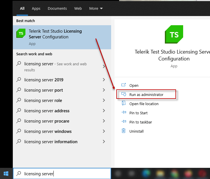 win start menu