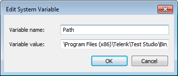 Edit System Variable
