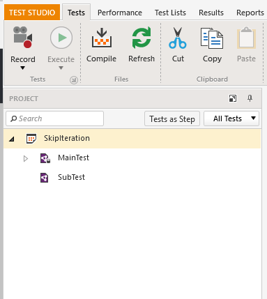 Create two tests