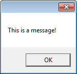 Messagebox