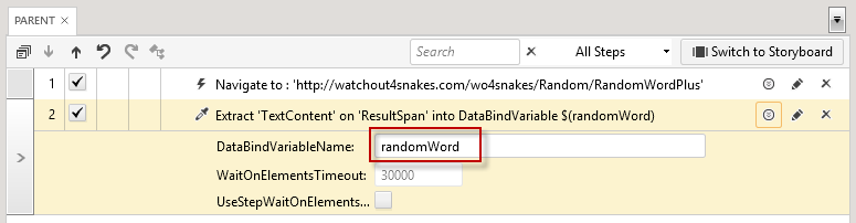 Rename the variable