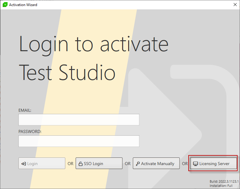 use licensing server