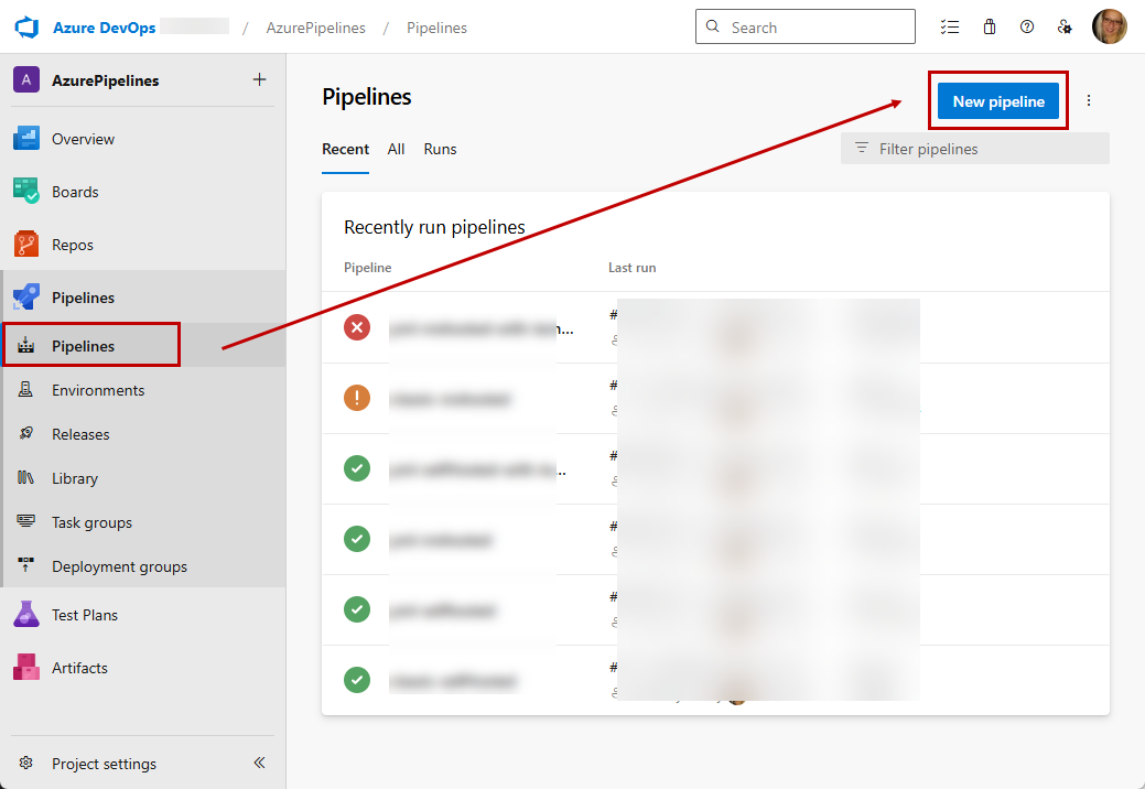 Create Pipeline