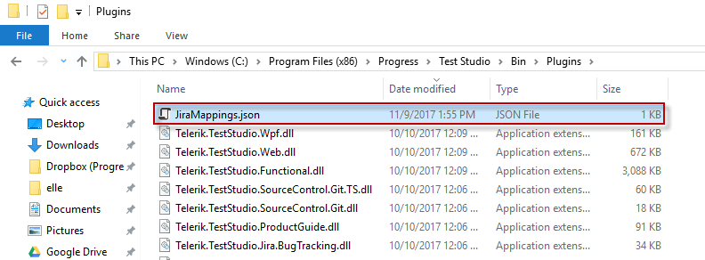 Plugins Folder