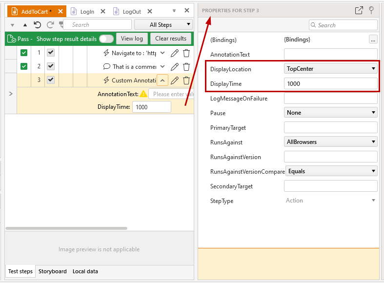Properties for Custom Annotation