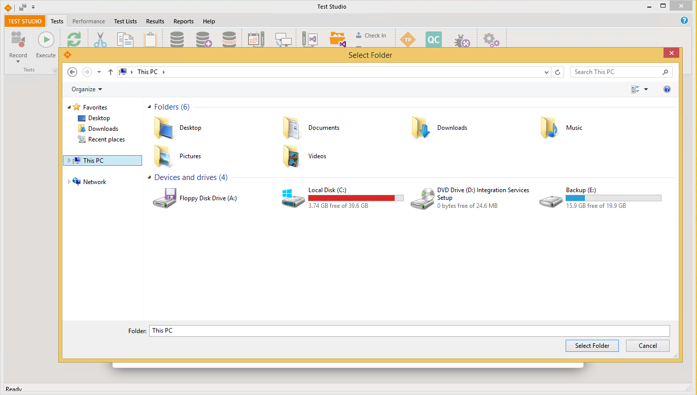 missing drives