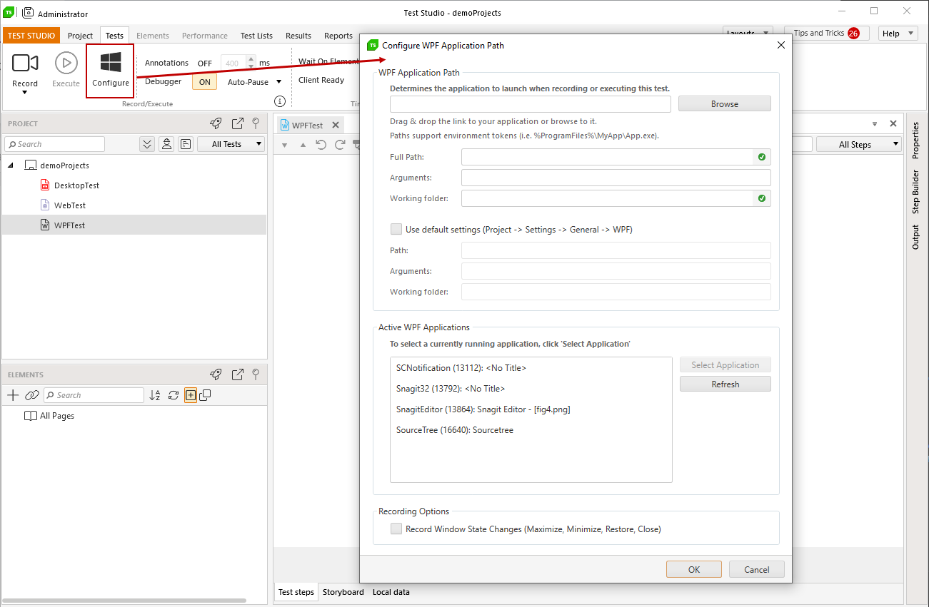 WPF Config Wizard