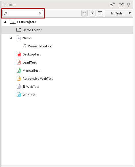 search bar