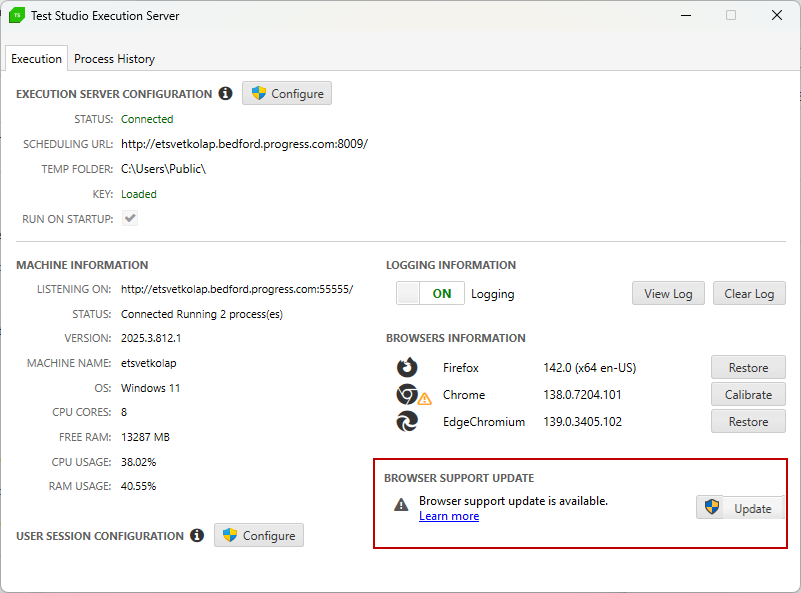 Dialog Handler Update