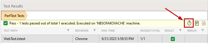 View Profiler Icon