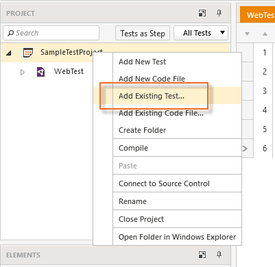 Add existing file