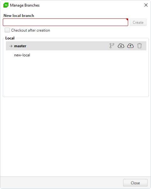 Default Branch
