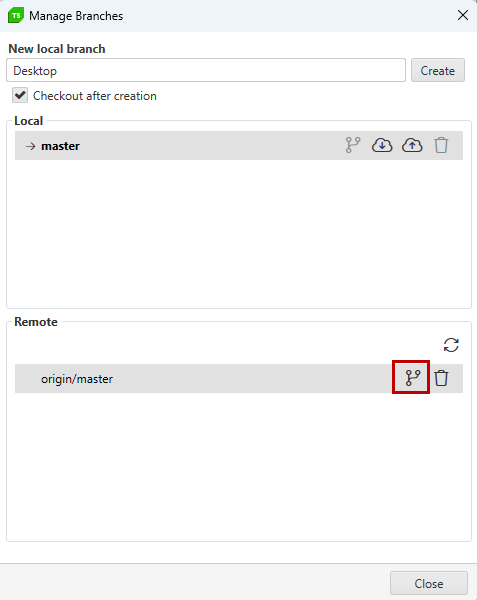 Checkout Remote Branch