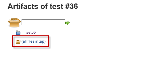 Save in zip file