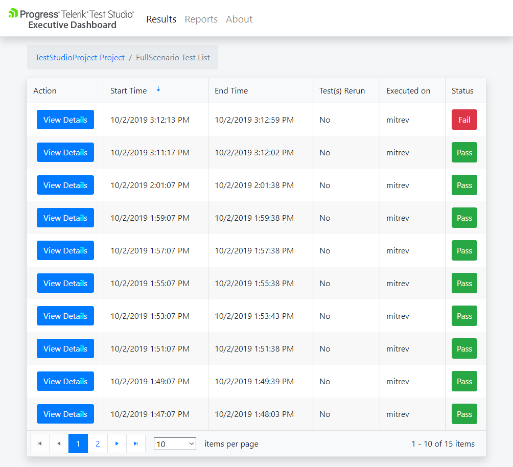 Project View