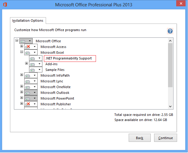 .NET Programmability Support