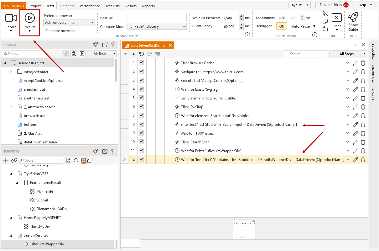 execute-data-driven-test