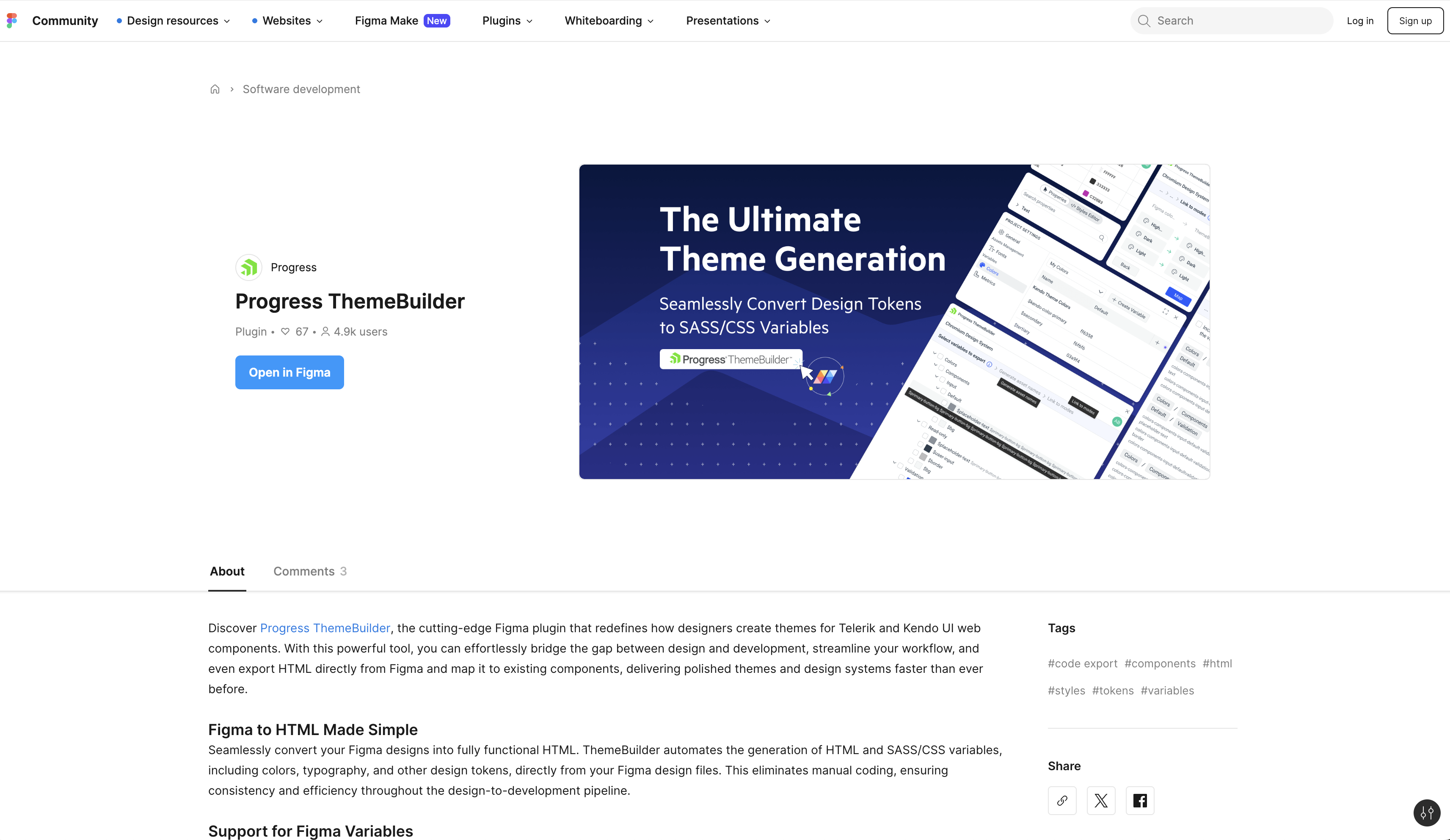 ThemeBuilder plugin in Figma