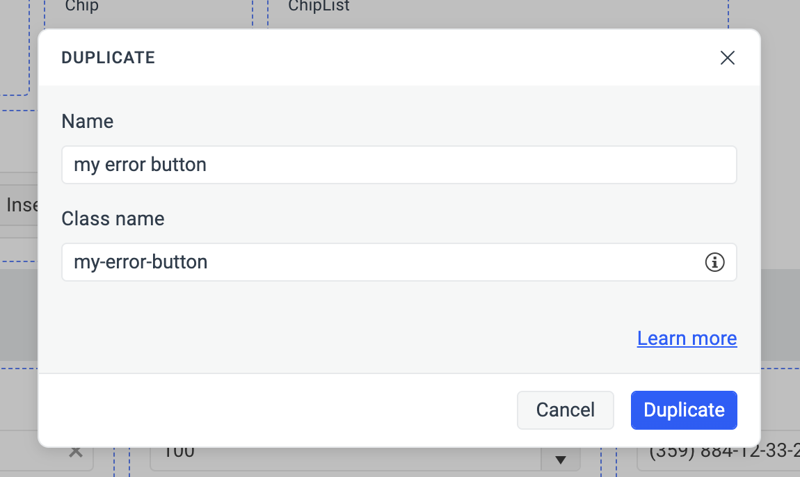 Duplicate Telerik and Kendo UI component dialog in Progress ThemeBuilder