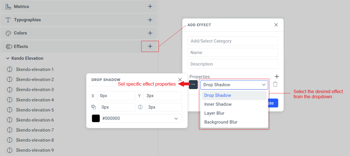Creating an effect variable