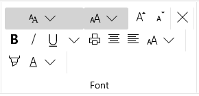 WinUI RadRibbonView Compressed State