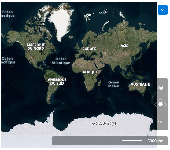 WinUI RadMap Rad Map Language Rest Providers French