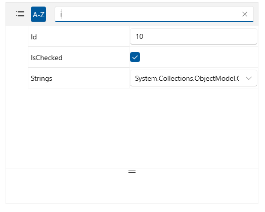 WinUI RadPropertyGrid 