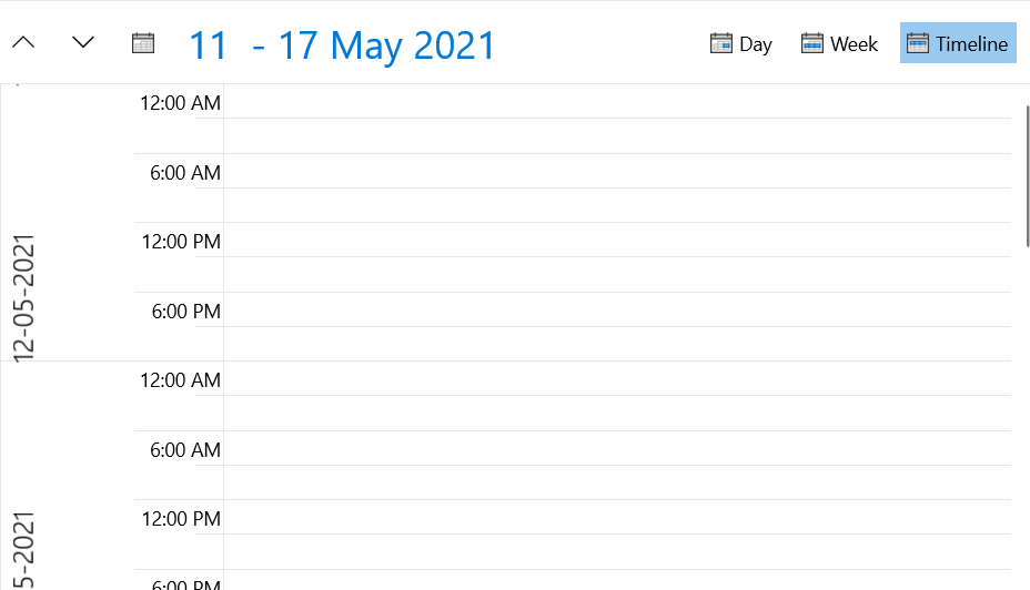 WinUI radscheduler viewdefinitions configuration 07